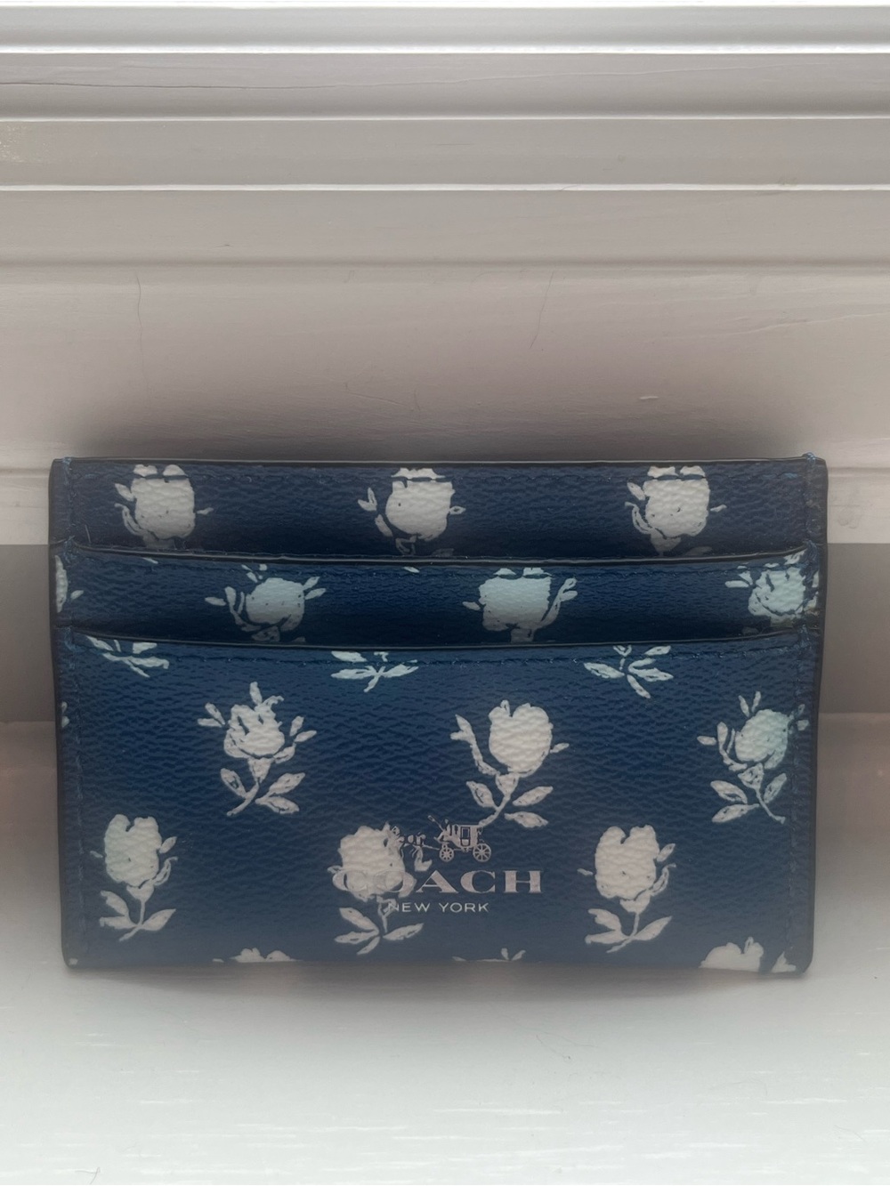 Coach Badlands Floral Print Card Case | NWT